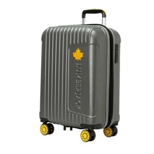 LUMBERJACK BERLIN-K ABS 5PR KABİN BOY VALİZ - GRİ - STD