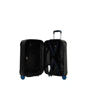 LUMBERJACK BERLIN-K ABS 5PR KABİN BOY VALİZ - SİYAH - STD