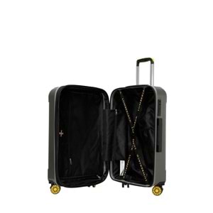 LUMBERJACK BERLIN-O ABS 5PR ORTA BOY VALİZ - GRİ - STD