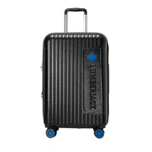 LUMBERJACK BERLIN-O ABS 5PR ORTA BOY VALİZ - SİYAH - STD