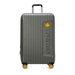 LUMBERJACK BERLIN-B ABS 5PR BÜYÜK BOY VALİZ - GRİ - STD