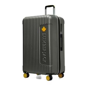 LUMBERJACK BERLIN-B ABS 5PR BÜYÜK BOY VALİZ - GRİ - STD