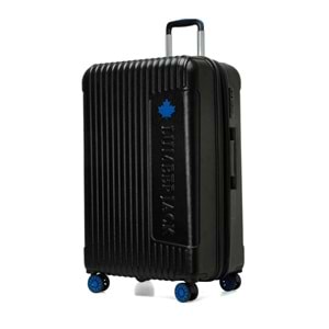 LUMBERJACK BERLIN-B ABS 5PR BÜYÜK BOY VALİZ - SİYAH - STD