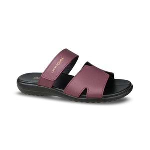 Ceyonomi Palermo-10 Kadın Terlik - Bordo - 36