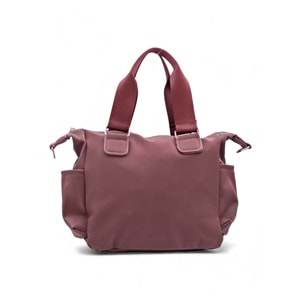 1030 Kadın Çok Bölmeli Günlük Seyahat El ve Omuz Çantası - BORDO