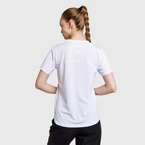 LESCON 26B-2003 KADIN KOŞU KISA KOL TİŞÖRT - BEYAZ - L