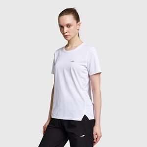 LESCON 26B-2003 KADIN KOŞU KISA KOL TİŞÖRT - BEYAZ - L