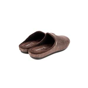 Muya Chans Anatomik Taban Erkek Ev Terliği - Kahverengi - 40