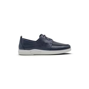 VOYAGER 5591 ERKEK HAKİKİ DERİ CASUAL AYAKKABI - LACİVERT - 40
