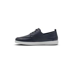 VOYAGER 5591 ERKEK HAKİKİ DERİ CASUAL AYAKKABI - LACİVERT - 40