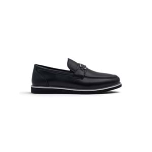 VOYAGER 5768 ERKEK HAKİKİ DERİ LOAFER AYAKKABI - SİYAH - 41