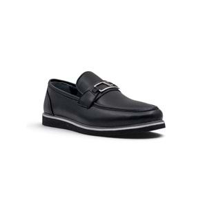 VOYAGER 5768 ERKEK HAKİKİ DERİ LOAFER AYAKKABI - SİYAH - 41