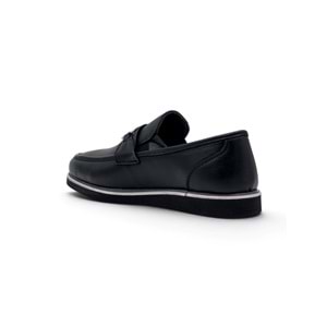 VOYAGER 5768 ERKEK HAKİKİ DERİ LOAFER AYAKKABI - SİYAH - 41