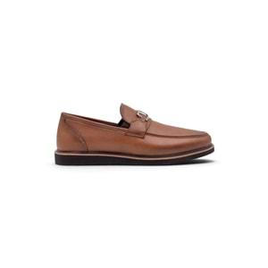 VOYAGER 5768 ERKEK HAKİKİ DERİ LOAFER AYAKKABI - TABA - 40