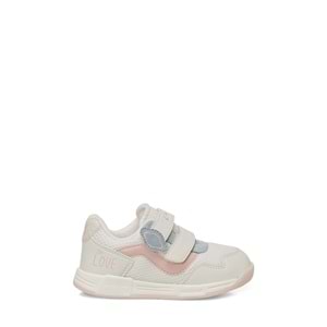 KİNETİX HAREN B 6FX KIZ BEBEK SNEAKER - BEYAZ - 21
