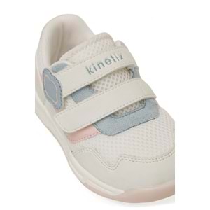 KİNETİX HAREN B 6FX KIZ BEBEK SNEAKER - BEYAZ - 21