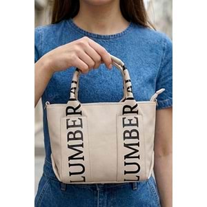 LUMBERJACK STN BZY KLN KL 6FX KADIN EL ÇANTASI - BEJ - STD