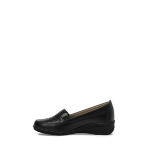 POLARİS 166088.Z6FX KADIN DOLGU TOPUK COMFORT AYAKKABI - SİYAH - 40