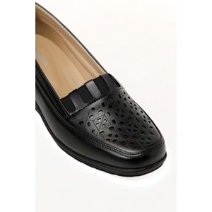 POLARİS 166088.Z6FX KADIN DOLGU TOPUK COMFORT AYAKKABI - SİYAH - 40