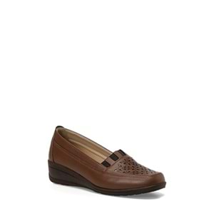 POLARİS 166088.Z6FX KADIN DOLGU TOPUK COMFORT AYAKKABI - TABA - 36