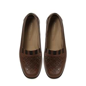 POLARİS 166088.Z6FX KADIN DOLGU TOPUK COMFORT AYAKKABI - TABA - 36