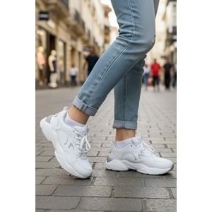 LUMBERJACK DAKOTA 6FX KADIN SNEAKER - BEYAZ - 40