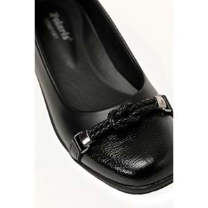 POLARİS 167150.Z6FX KADIN DOLGU TOPUK COMFORT AYAKKABI - SİYAH - 37