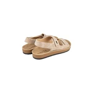 Muya Lava Anatomik Taban Unisex Sandalet - Krem - 40