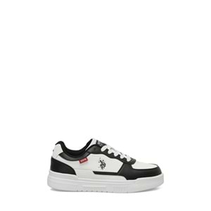 U.S. POLO ASSN. HOOD 6FX KADIN SNEAKER - SİYAH - 40