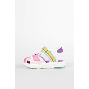 VİCCO FLOW II KIZ ÇOCUK SANDALET - BEYAZ-PEMBE - 30