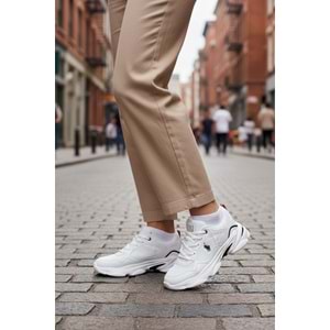 U.S. POLO ASSN. BOB WMN 6FX KADIN SNEAKER - BEYAZ - 40