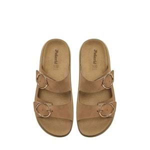 POLARİS 167196.Z6FX KADIN COMFORT TERLİK - TABA - 40