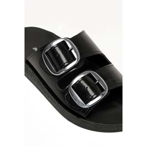 POLARİS 409047.Z6FX KADIN TERLİK - SİYAH - 36