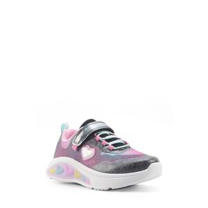 LUMBERJACK WAVY 6FX KIZ ÇOCUK SPOR AYAKKABI - SİYAH - 33