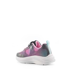 LUMBERJACK WAVY 6FX KIZ ÇOCUK SPOR AYAKKABI - SİYAH - 33