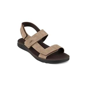 Muya İngoma Anatomik Taban Erkek Sandalet - Vizon - 44