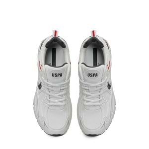 U.S. POLO ASSN. SIYON 6FX ERKEK SNEAKER - BEYAZ - 40