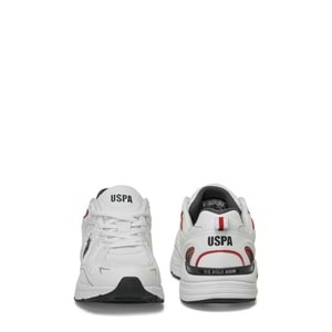U.S. POLO ASSN. SIYON 6FX ERKEK SNEAKER - BEYAZ - 40