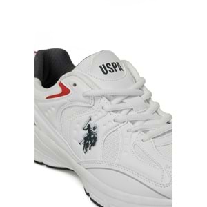 U.S. POLO ASSN. SIYON 6FX ERKEK SNEAKER - BEYAZ - 40
