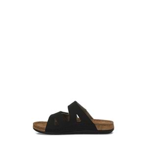POLARİS 167194.Z6FX COMFORT KADIN TERLİK - SİYAH - 40