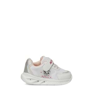 KİNETİX ELIO B 6FX IŞIKLI KIZ BEBEK SPOR AYAKKABI - BEYAZ - 21