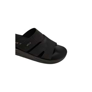 Muya Kalgaw Anatomik Taban Dört Mevsim Erkek Terlik - Siyah - 40