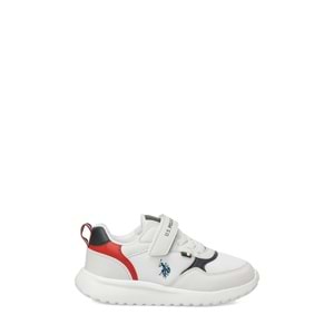 U.S. POLO ASSN. POSSE JR 6FX ERKEK ÇOCUK SNEAKER - BEYAZ - 29