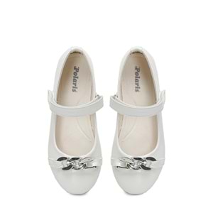 POLARİS YEZY.F6FX KIZ ÇOCUK BABET AYAKKABI - BEYAZ - 31