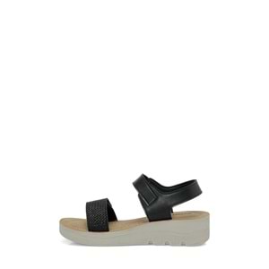 POLARİS 409105.Z6FX COMFORT KADIN SANDALET - SİYAH - 40