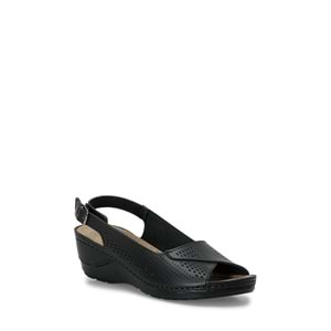 POLARİS 167248.Z6FX COMFORT KADIN SANDALET - SİYAH - 40