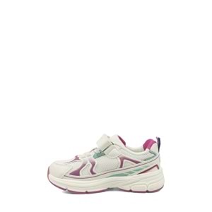 U.S. POLO ASSN. SETTE JR 6FX KIZ ÇOCUK SPOR AYAKKABI - BEYAZ - 30