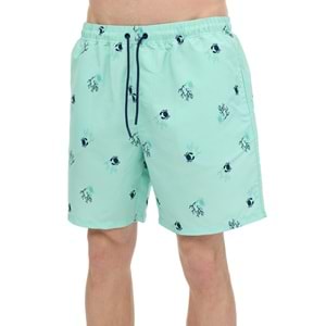 LUMBERJACK ML VISTORA 19HL-219 6FX ERKEK DENİZ ŞORTU - MINT - L