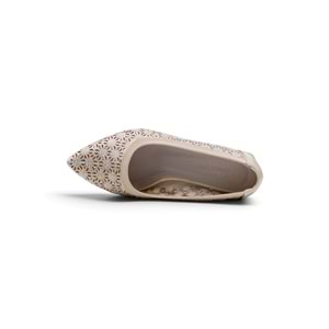 SHOES 0755 TAŞLI KADIN ABİYE - BEJ - 40