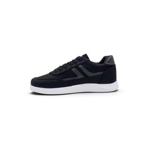 DAKIRS 2036 KETEN ERKEK SNEAKER - SİYAH - 40
